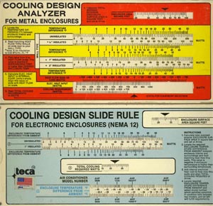 cooling slide rule