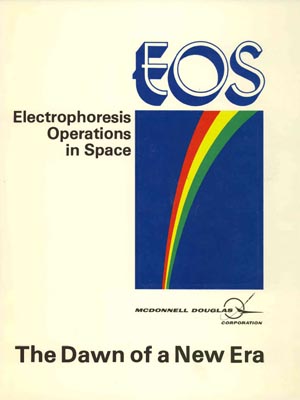 Electrophoresis in space