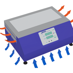 AHP-1200CPV Series air flow pattern