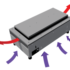 AHP-1200CP Series Air FLow Pattern