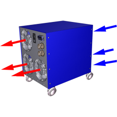 TFC-2700 Air flow pattern