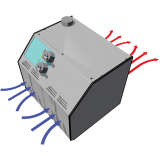 TLC-1400 Air flow pattern
