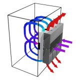 AHP-4259 air flow pattern