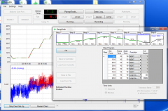 tecaLOG ramp-soak program window