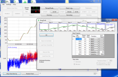 tecaLOG ramp-soak program window