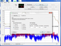 tecaLOG data logger window